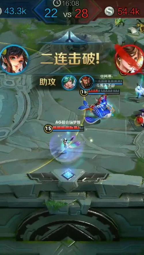 王者荣耀短视频,精彩瞬间回顾，英雄对决的激情瞬间